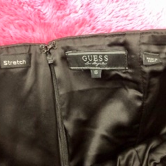 Classic Black Satin Dress, M - Picture 4 of 5